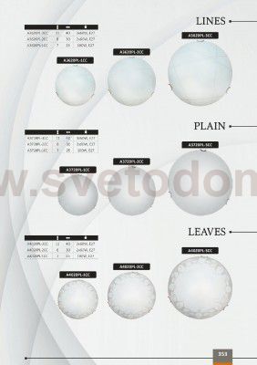 Светильник потолочный Arte lamp A4020PL-1CC Leaves