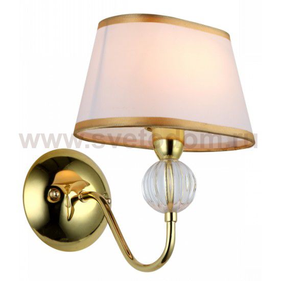 Светильник бра Arte lamp A4021AP-1GO White Hall