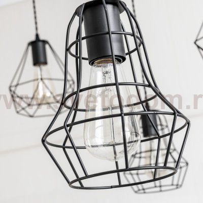 Люстра лофт Arte Lamp A4051SP-12BK SPIDER