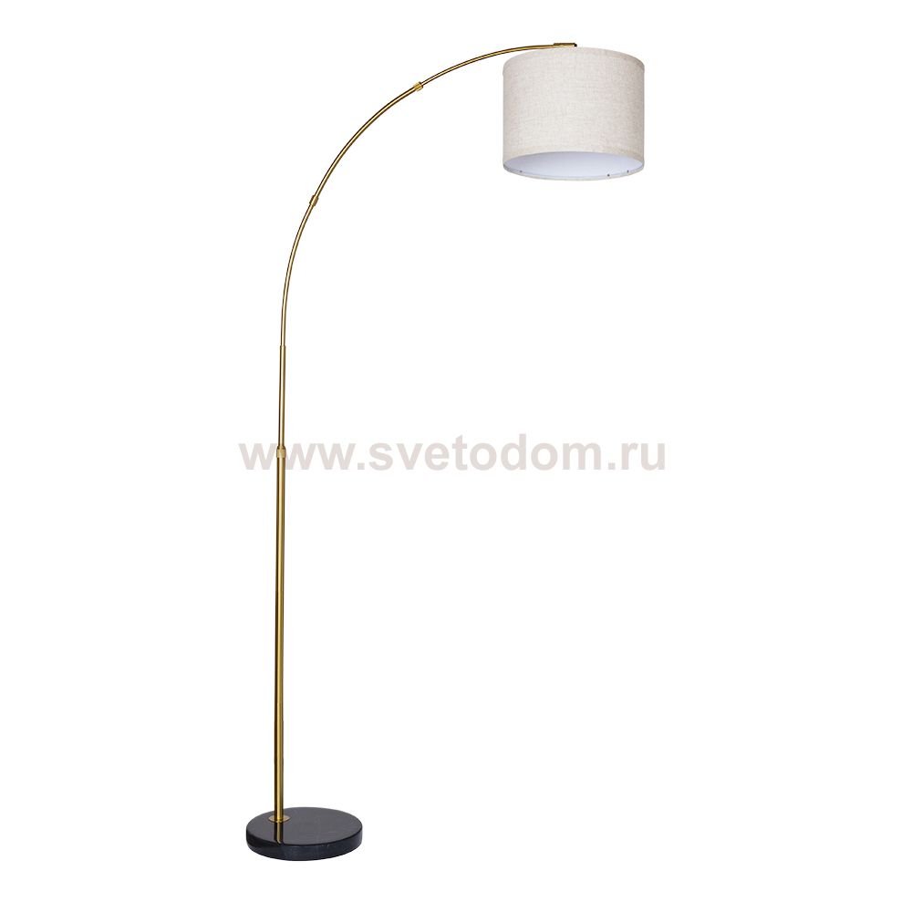 Торшер напольный с абажуром Arte lamp A4060PN-1PB PAOLO
