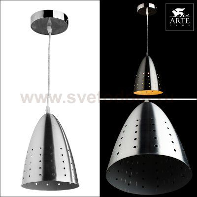 Светильник подвесной Arte lamp A4081SP-1SS LUCIDO