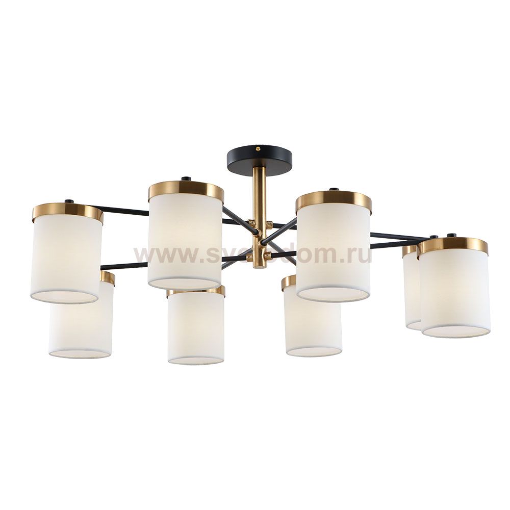 СВЕТИЛЬНИК ПОТОЛОЧНЫЙ Arte Lamp A4099PL-8BK MODELLO