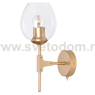 Светильник настенный бра Arte Lamp A4103AP-1GO YUKA