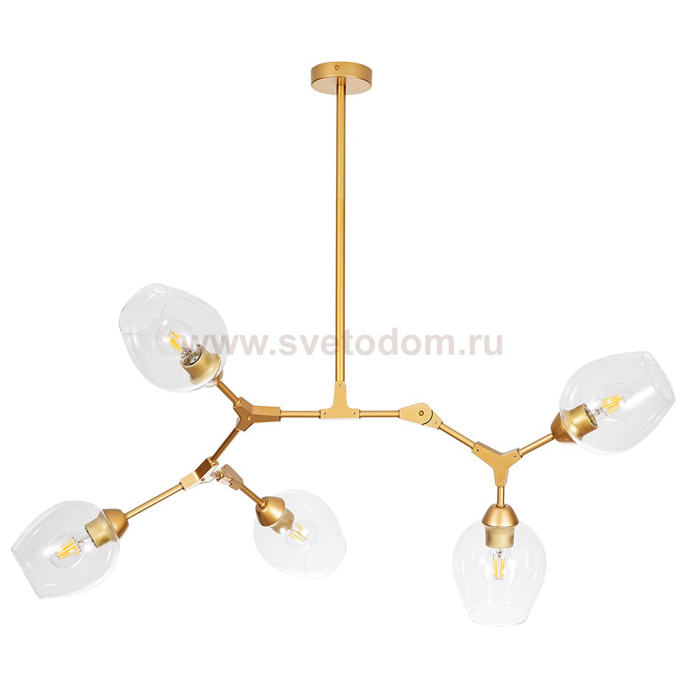 Люстра на штанге Arte lamp A4103SP-5GO YUKA