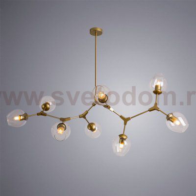 Люстра на штанге Arte Lamp A4103SP-8GO YUKA