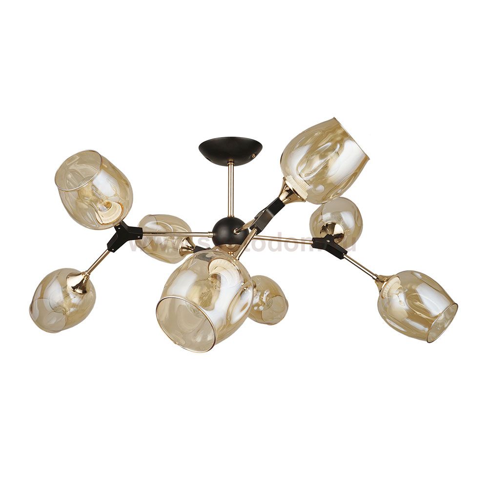 Люстры на штанге Arte Lamp A4211PL-8BK SEPPIA