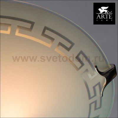 Светильник с греческим узором Arte lamp A4220PL-2CC Antica 400мм