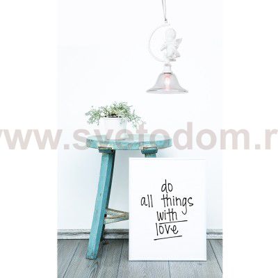 Светильник подвесной Arte lamp A4288SP-1WH Amur