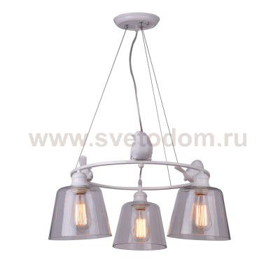 Люстра подвесная с лампочками LED Svetodom 2548589