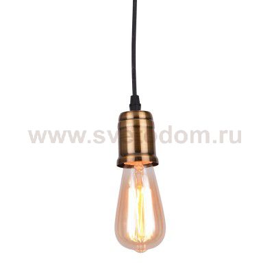 Светильник подвесной Arte lamp A4290SP-1BK Mazzetto