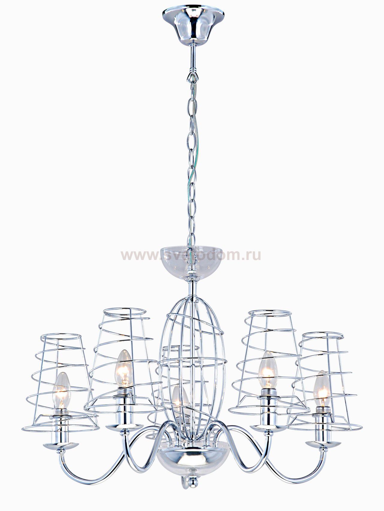 Светильник подвесной Arte lamp A4320LM-5CC CAGE