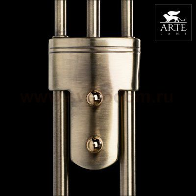 Торшер диммируемый Arte lamp A4329PN-2AB DUETTO бронза