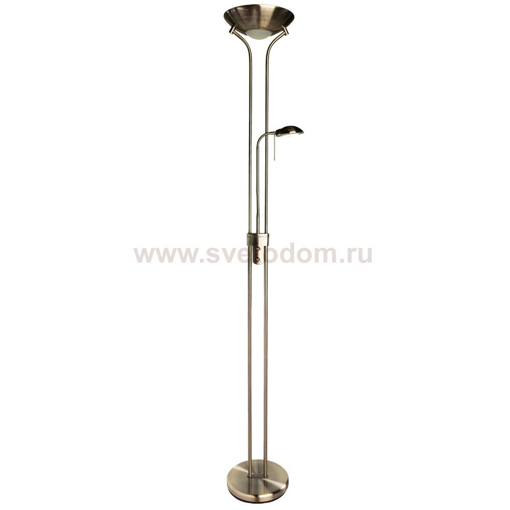 Торшер диммируемый Arte lamp A4329PN-2AB DUETTO бронза
