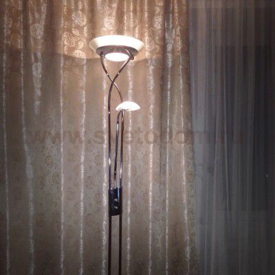 Торшер диммируемый с подсветкой для чтения Arte lamp A4399PN-2CC DUETTO