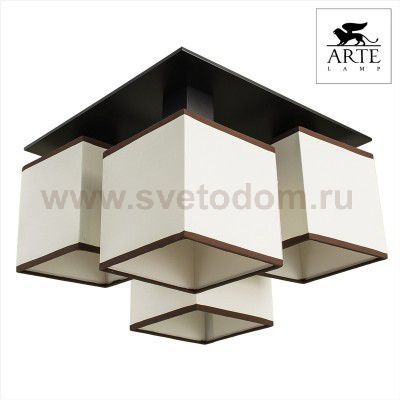 Люстра Arte lamp A4402PL-4BK Quadro