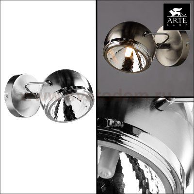 Светильник спот Arte lamp A4509AP-1SS ORBITER