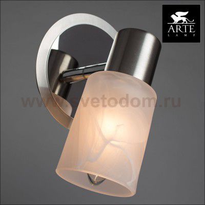 Светильник настенный Arte lamp A4510AP-1SS CAVALLETTA