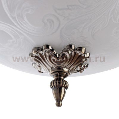 Плафон стекло на стержень 400мм Arte lamp A4541PL CROWN