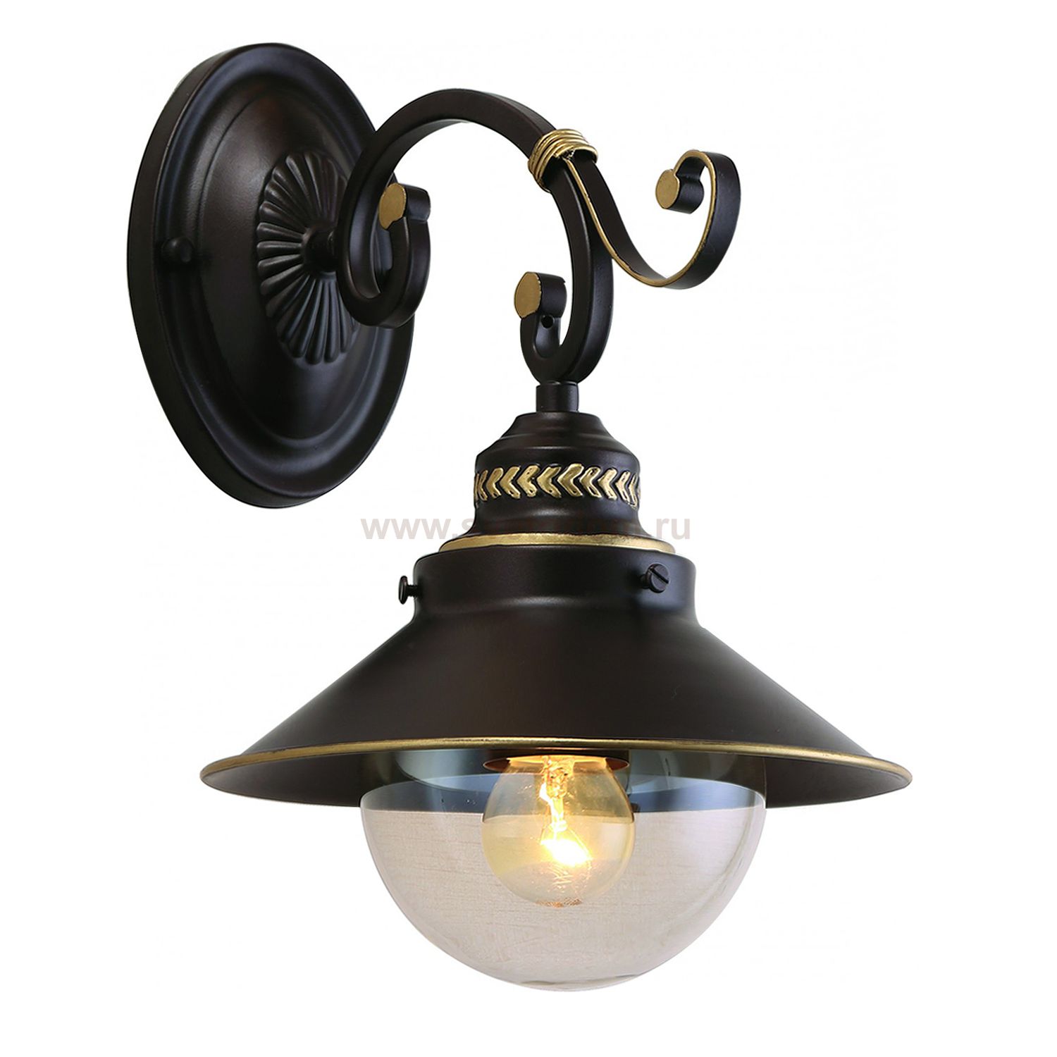 Светильник настенный бра Arte lamp A4577AP-1CK GRAZIOSO