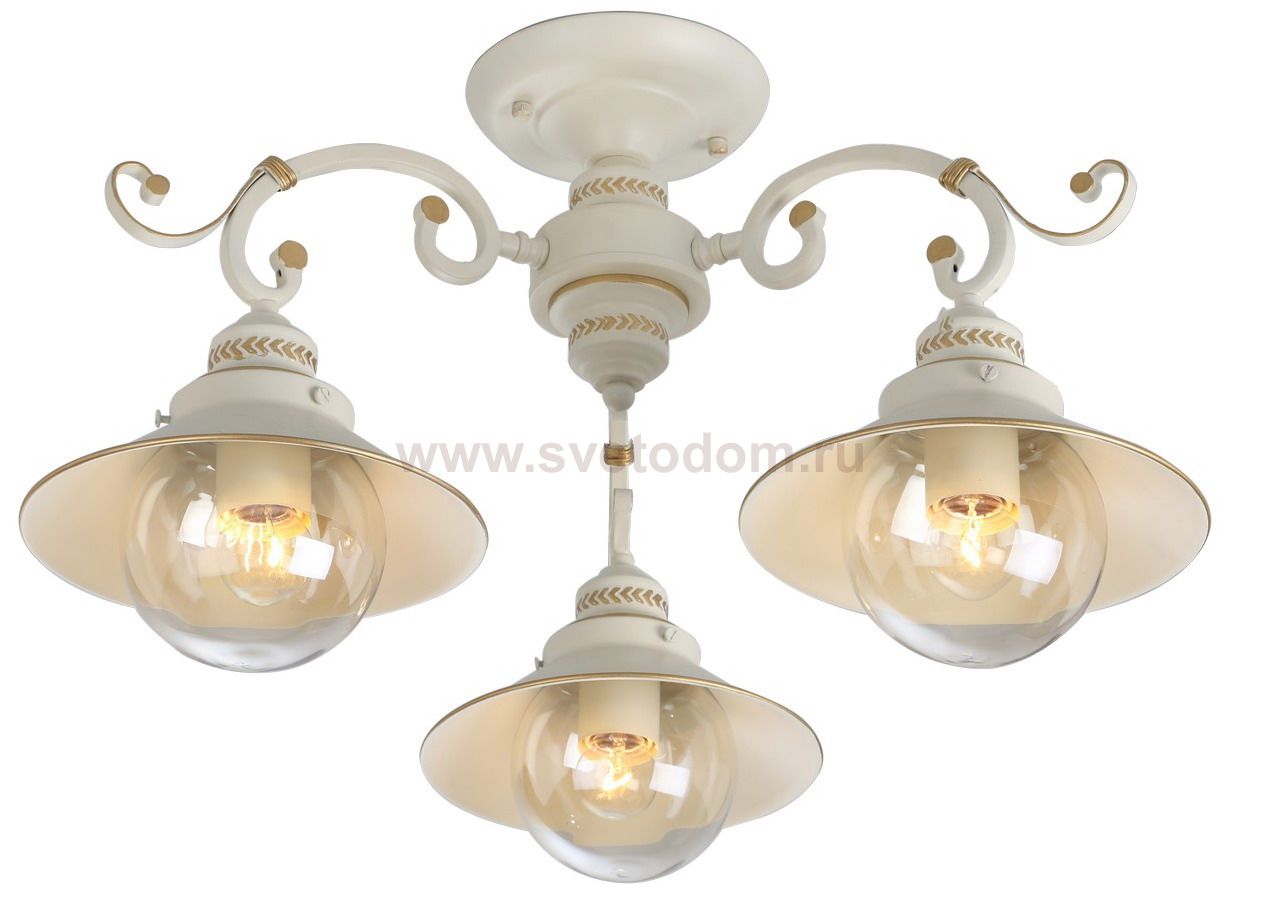 Люстра потолочная Arte lamp A4577PL-3WG GRAZIOSO