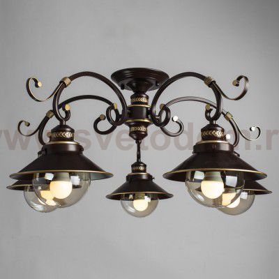 Люстра Arte lamp A4577PL-5CK GRAZIOSO