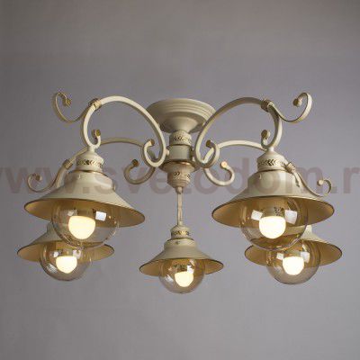 Люстра потолочная Arte lamp A4577PL-5WG GRAZIOSO