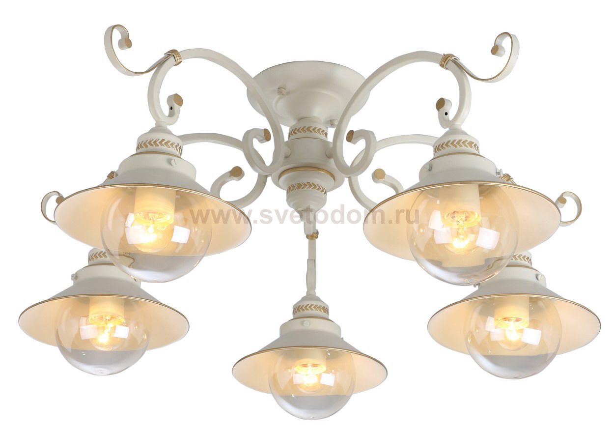 Люстра потолочная Arte lamp A4577PL-5WG GRAZIOSO