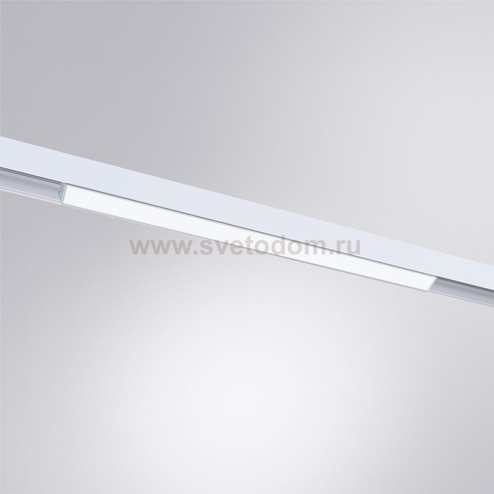 Светильник трековый линейный для шинопровода светодиодный 20Вт 600мм Arte lamp A4663PL-1WH LINEA