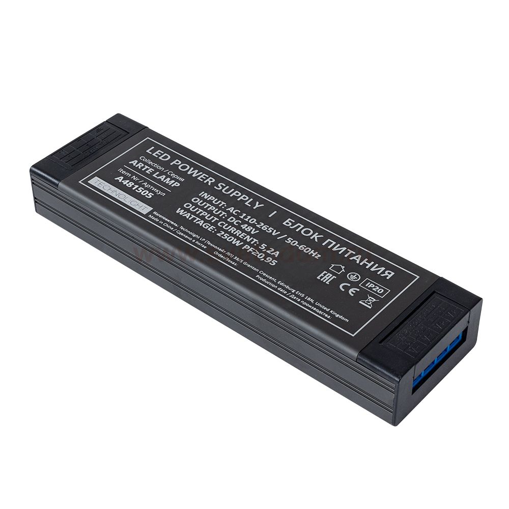 ПРЕОБРАЗОВАТЕЛЬ ТОКА Arte Lamp A481505N 