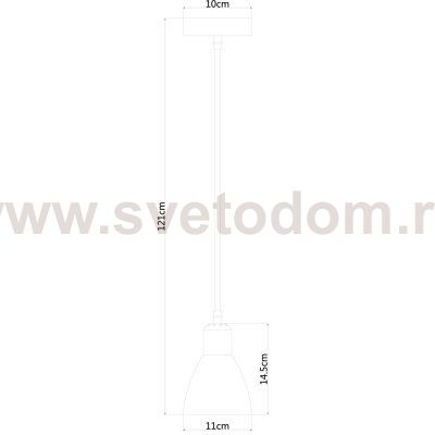 Светильник подвесной Arte lamp A5049SP-1BK MERCOLED