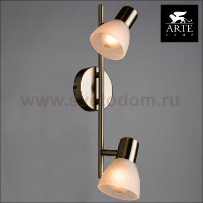 Светильник настенный бра Arte lamp A5062AP-2AB PARRY