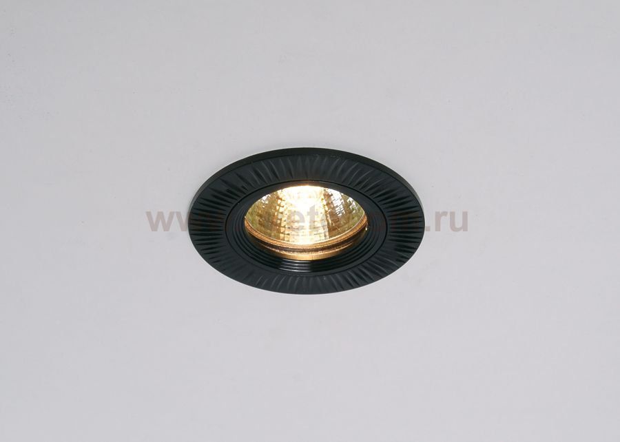 Светильник точечный Ambrella A507 BK сатин/черный MR16 ORGANIC SPOT