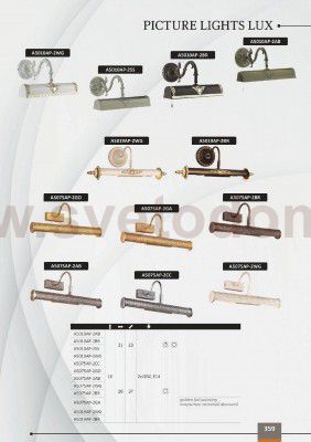 Светильник для картин Arte lamp A5075AP-2BR PICTURE LIGHTS LUX