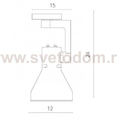 Светильник для трека Arte lamp A5108PL-1WH NIDO