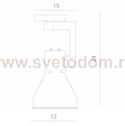 Светильник для трека Arte lamp A5108PL-1WH NIDO