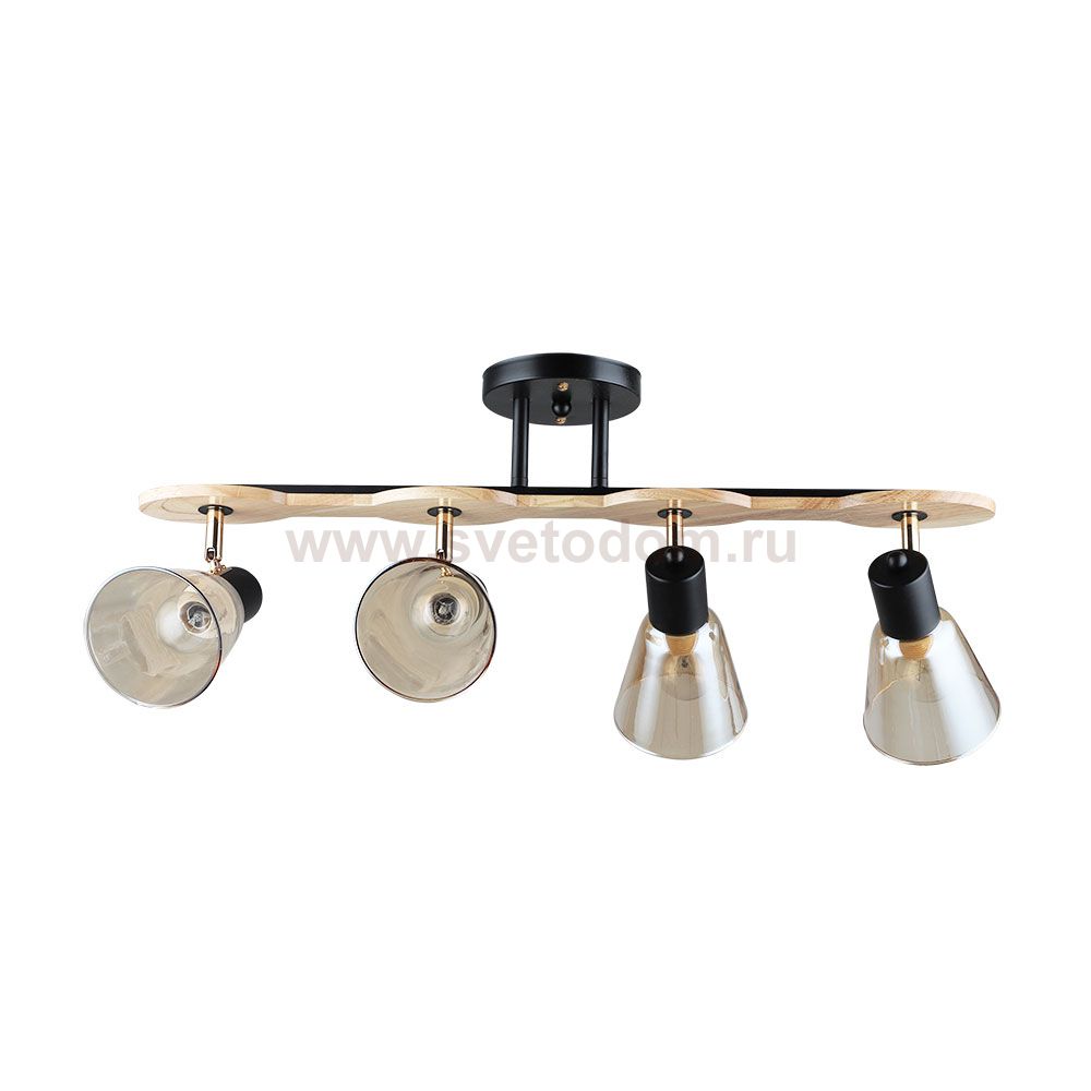 Накладной светильник спот Arte Lamp A5112PL-4BK HARMONY