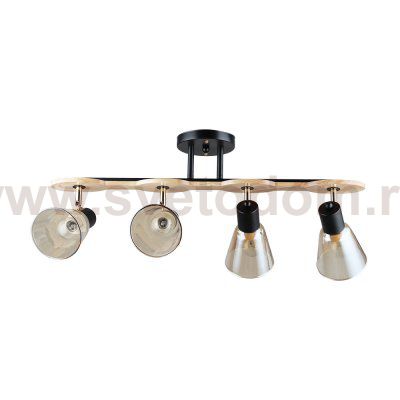 Накладной светильник спот Arte Lamp A5112PL-4BK HARMONY