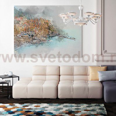 Светильник подвесной Arte lamp A5168LM-8WH BERN