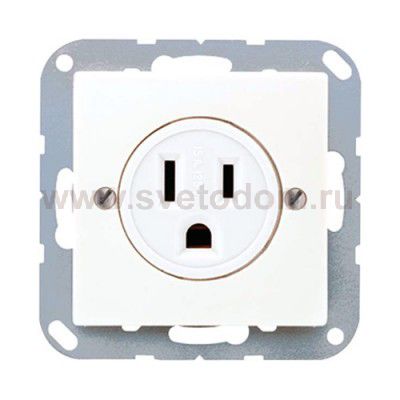 JUNG A 500 Бел Розетка системы US-NEMA 15А 125V (A521-15WW)