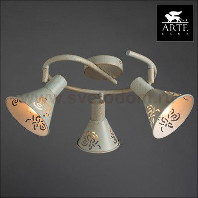 Люстра поворотная Arte lamp A5218PL-3WG Cono