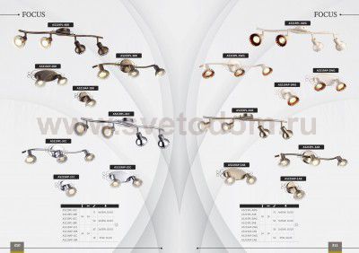 Светильник двойной Arte lamp A5219AP-2CC FOCUS