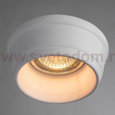 Светильник белый точечный Arte lamp A5243PL-1WH Cratere