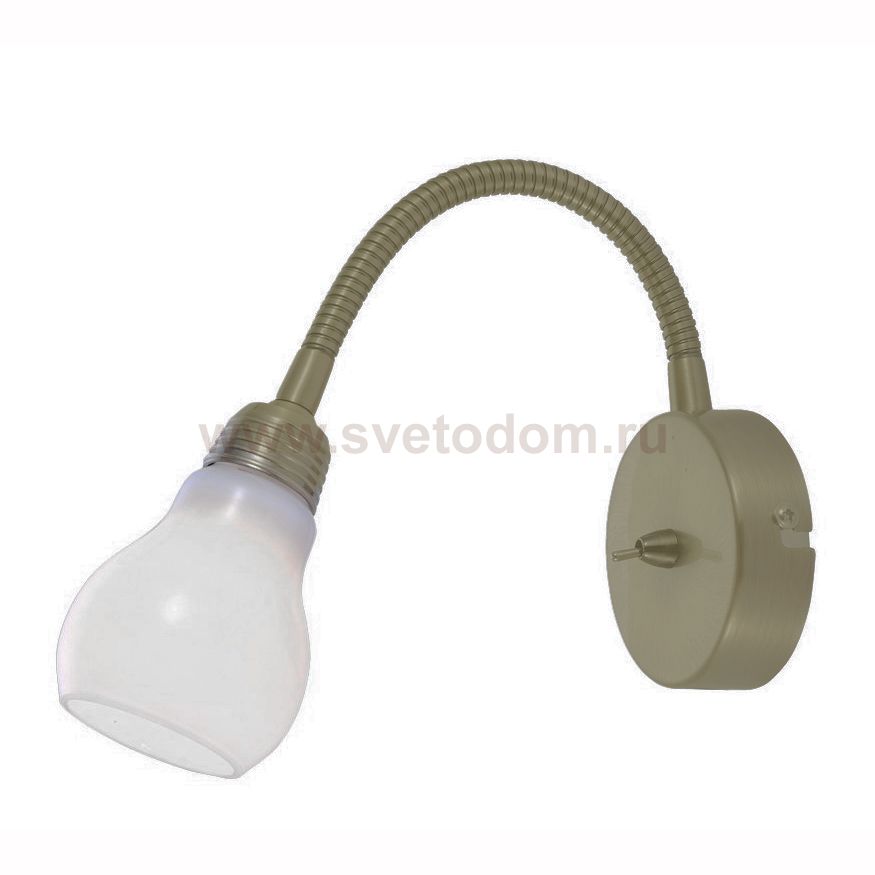 Светильник настенный бра Arte lamp A5271AP-1AB LETTURA