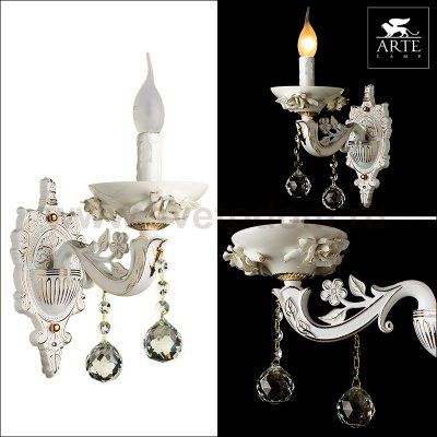 Светильник бра Arte lamp A5311AP-1WH Dulcinea
