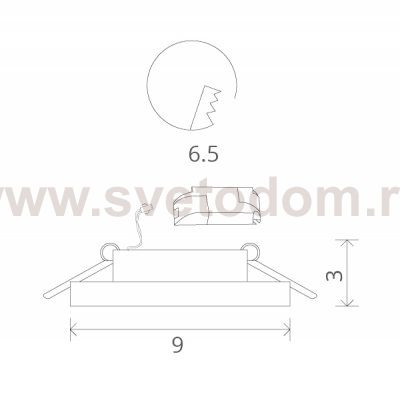 Светильник потолочный Arte lamp A5331PL-1WH WAGNER