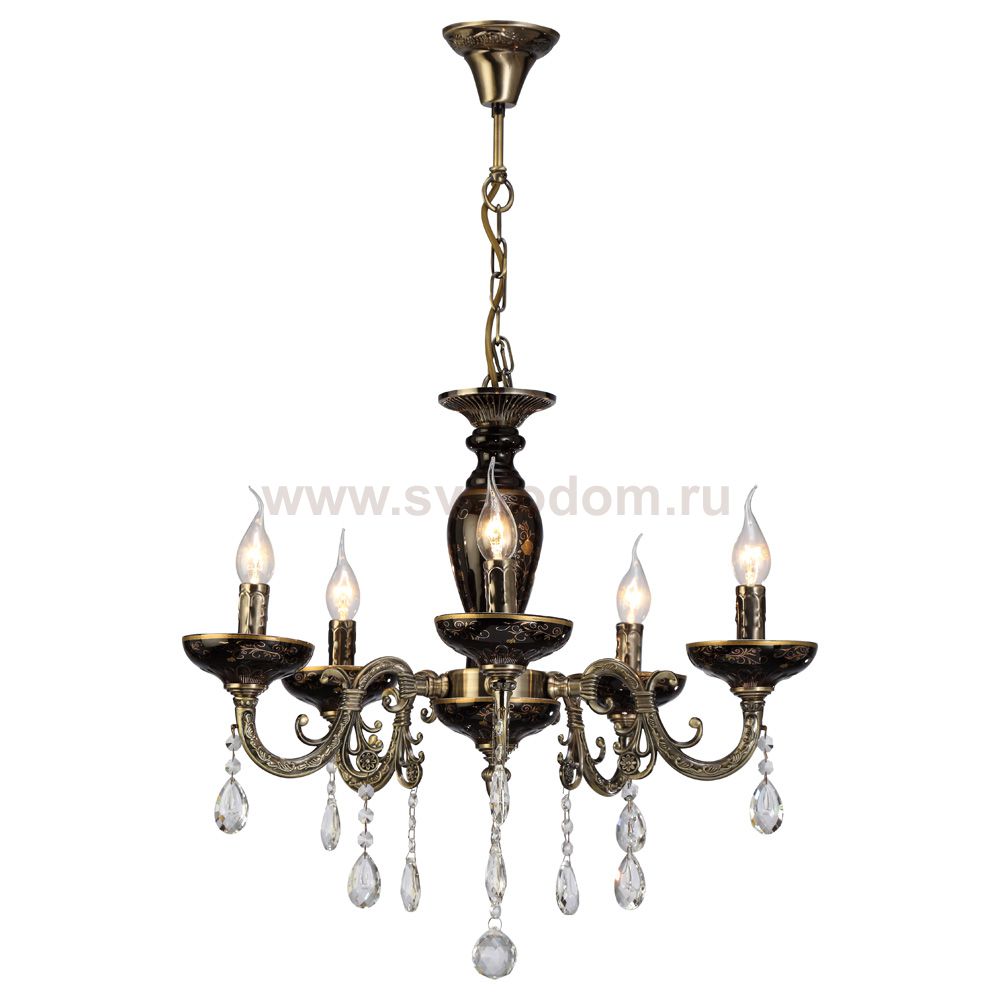 Светильник подвесной Arte lamp A5335LM-5BA DUBAI