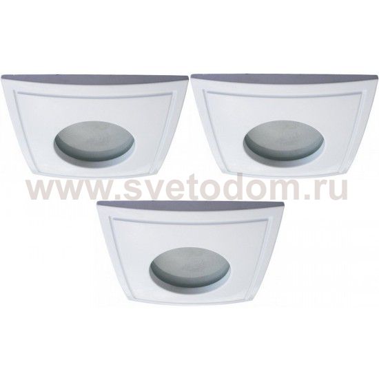 Светильник встраиваемый Arte lamp A5444PL-3WH Aqua