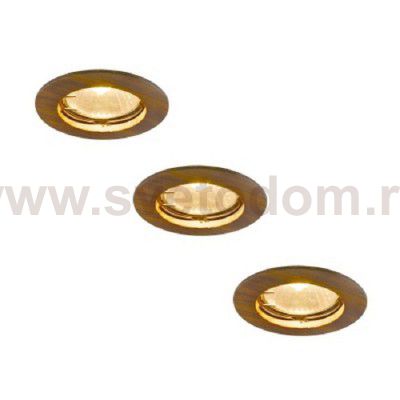 Светильник под дерево Arte lamp A5451PL-3BR Wood (3шт)
