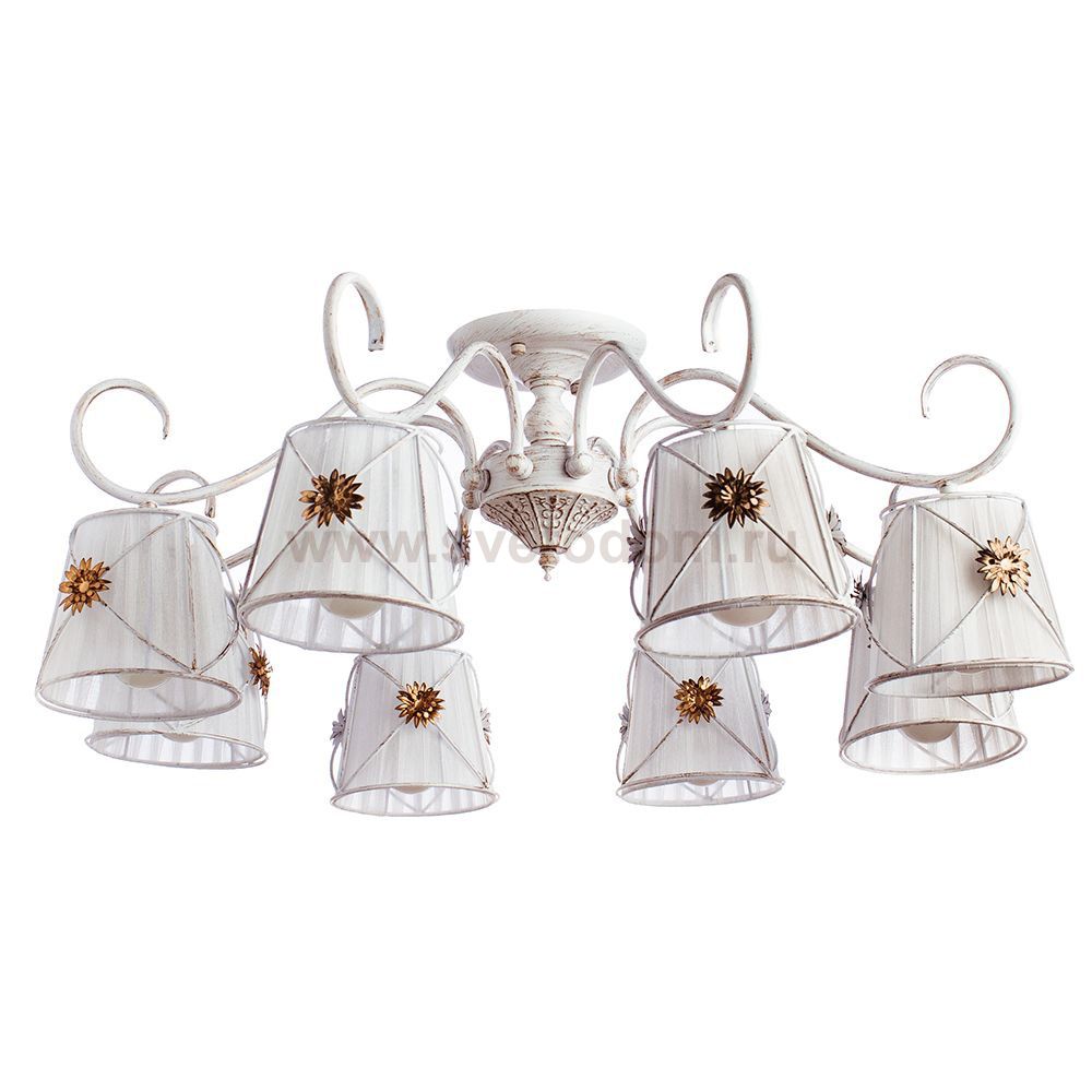 Светильник потолочный Arte lamp A5495PL-8WG FORTUNA