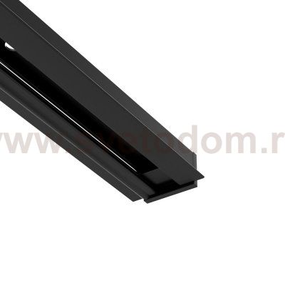 Шинопровод-трек встраиваемый 1м Arte Lamp A550106 черный TRACK ACCESSORIES